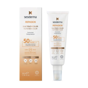 REPASKIN FACIAL SPF50 TOQUE SEDA COLOR 50ML